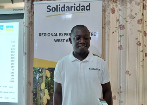 Solidaridad cocoa, Solidaridad West Africa, Pan African Savings and Loans, cocoa farmers,