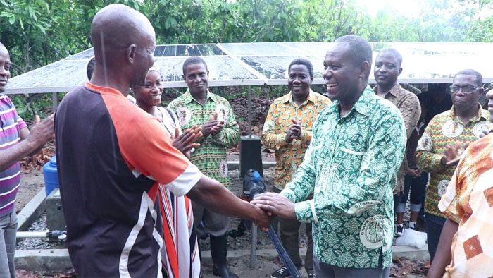 Joseph Boahen Aidoo, farmers, solar energy,