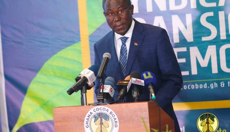 $1.3 Billion Syndicated Loan, COCOBOD, Joseph Boahen Aidoo, cocoa, Cocobod loan, Cocoa buying, Cocoa purchasing,