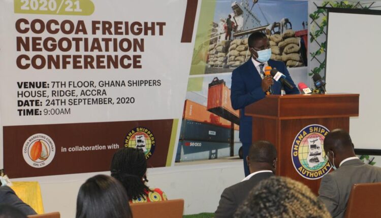 Cocoa freight, CMC, COCOBOD, Ghana Shippers Authority,