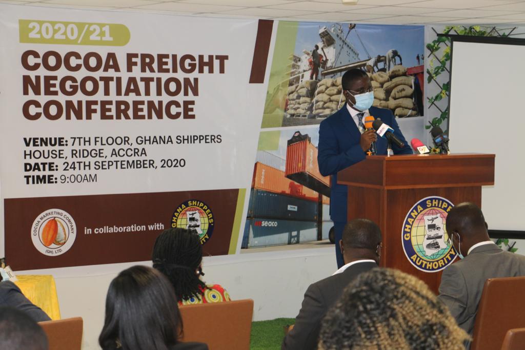 Cocoa freight, CMC, COCOBOD, Ghana Shippers Authority,