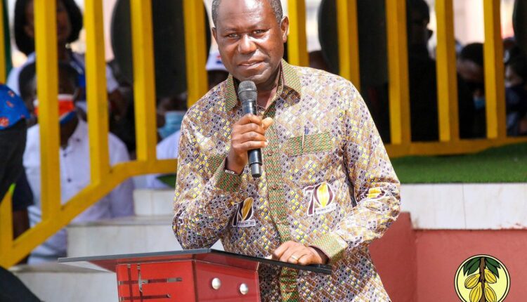 Joseph Baohen Aidoo, processing cocoa, COCOBOD, OLAM Ghana, OFI, cocoa processing,