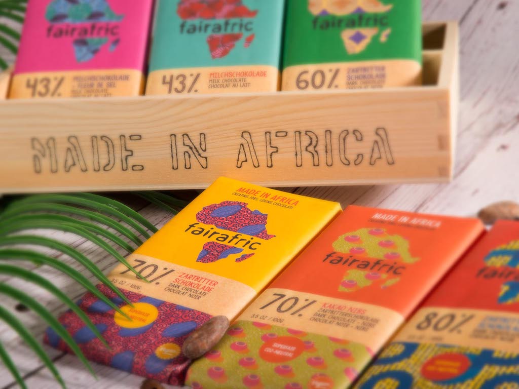 fairafric organic chocolate, Made in Ghana