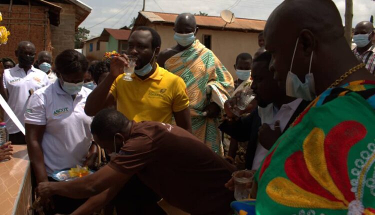 Cocoa Abrabopa Association, water project, borehole,