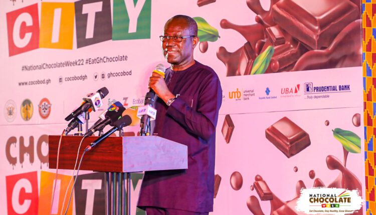 Cocoa consumption, Joseph Boahen Aidoo, Cocobod, Ghana Cocoa Board, Chocolate City, Year of Return, Ghana Tourism Authority, Beyond the Return,