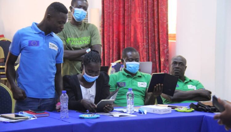 Forest Watcher, Rainforest Alliance, European Union, Climate change, Sefwi Wiawso Landscape,