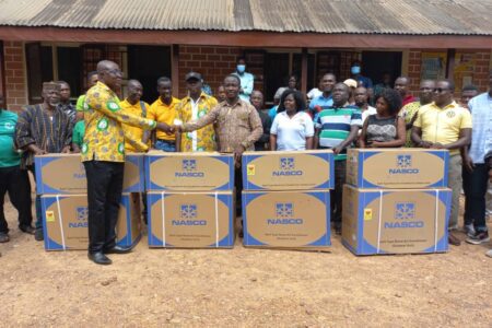 West Akim Cocoa Farmers Cooperative Donates To COCOBOD District Office