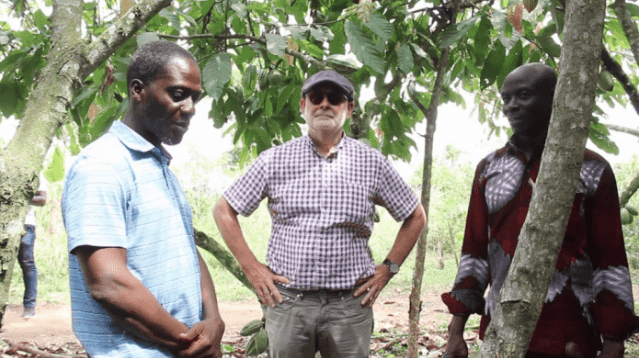 Dutch ambassador, irrigated cocoa, Cocoa Post, Cocoa irrigation, Solidaridad,