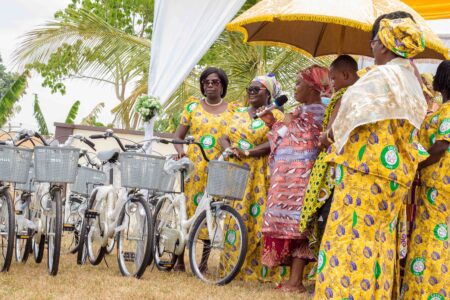 Cocoa Life Ghana Equips Community Animators With Over 1600 Bicycles