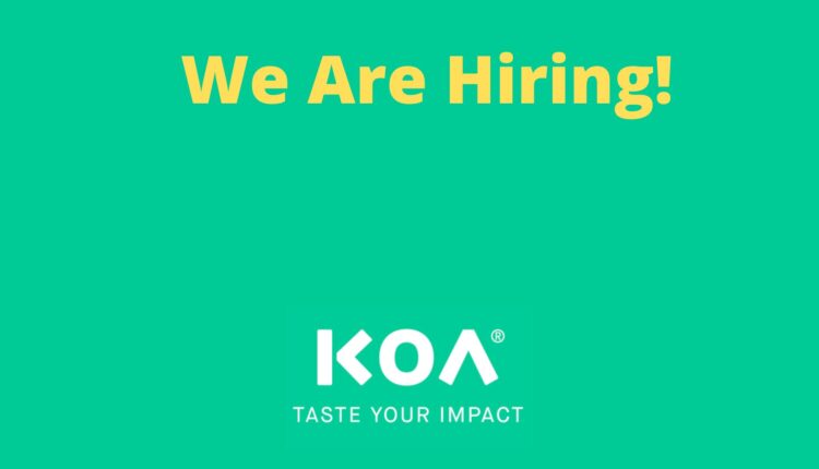Agronomy Officer, Crop Research Officer, Sourcing Zonal Officer, Raw Material Sourcing Manager, Quality Assurance Field Officer, Agricultural Programs Lead, Junior Data Analyst, Quality Assurance Manager, Commercial and Business Manager, KOA Impact, Ghana, Switzerland, HR Manager, Vacancies, job alert, we are hiring, Cocoa Post, Junior Maintenance Manager, Processing Manager, Quality Assurance Officer, Sourcing Data Officer, Supply Chain Officer,