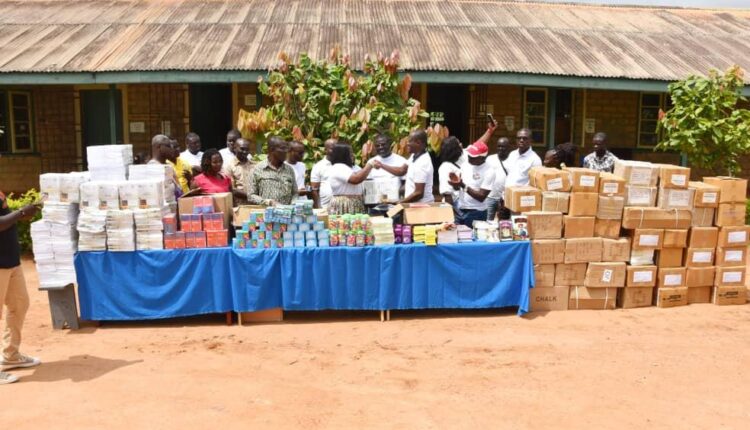 WCF cocoa, Cocoa Day donations, Educational materials, School, Suhum District, Eastern Region, Dr Betty Annan, Fiifi Boafo, Cocobod, Ghana Cocoa Board,