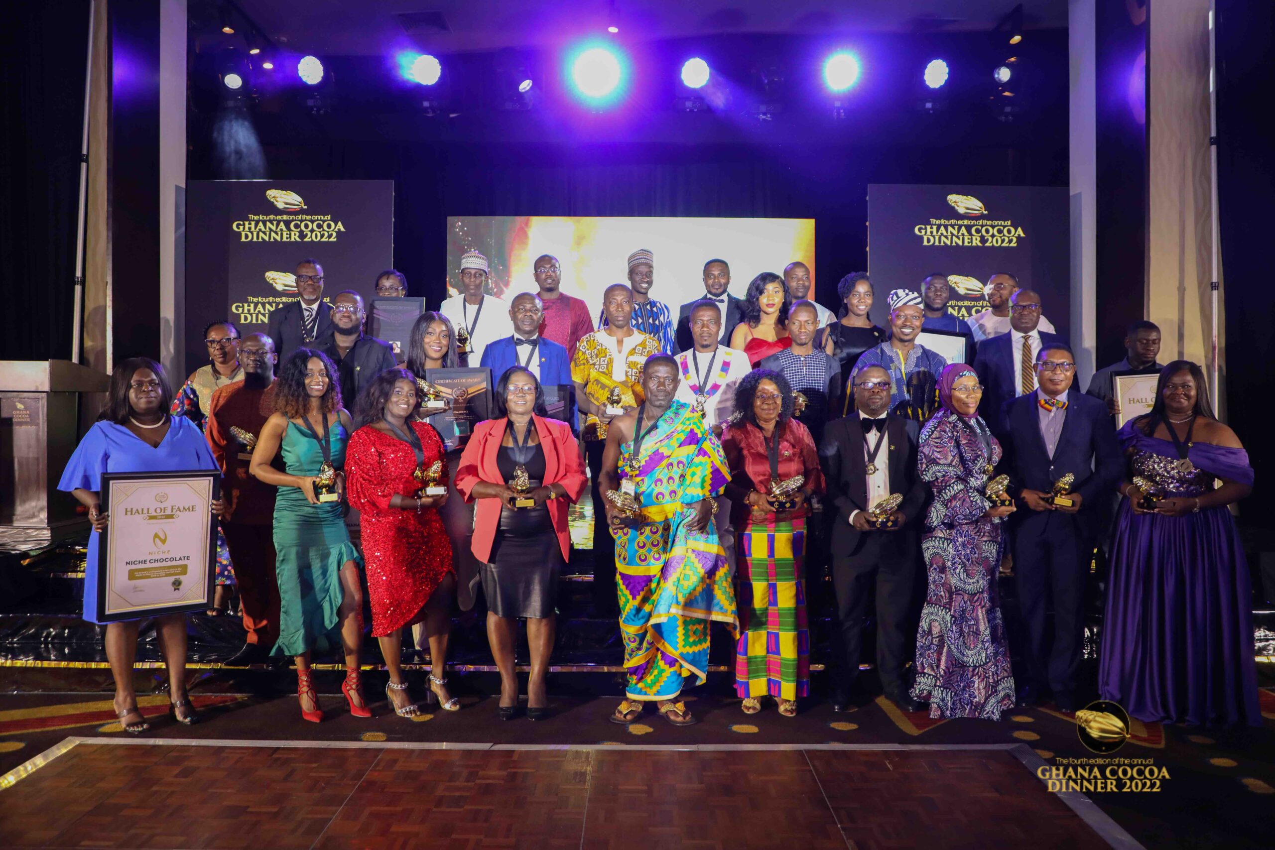 Cocoa Dinner 2022, Kwame Owusu-Ansah, Ghana Cocoa Awards, Ghana Cocoa Dinner, CHED, COCOBOD, Ghana Cocoa Board, Outstanding Achievement Award, Cocoa rehabilitation,