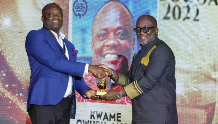 Kwame Owusu-Ansah, Ghana Cocoa Awards, Ghana Cocoa Dinner, CHED, COCOBOD, Ghana Cocoa Board, Outstanding Achievement Award, Cocoa rehabilitation,