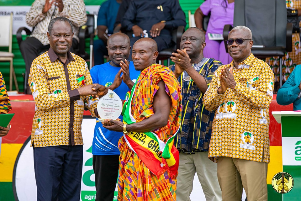 2022 National Best Cocoa Farmer - Bismark Fuachie 2