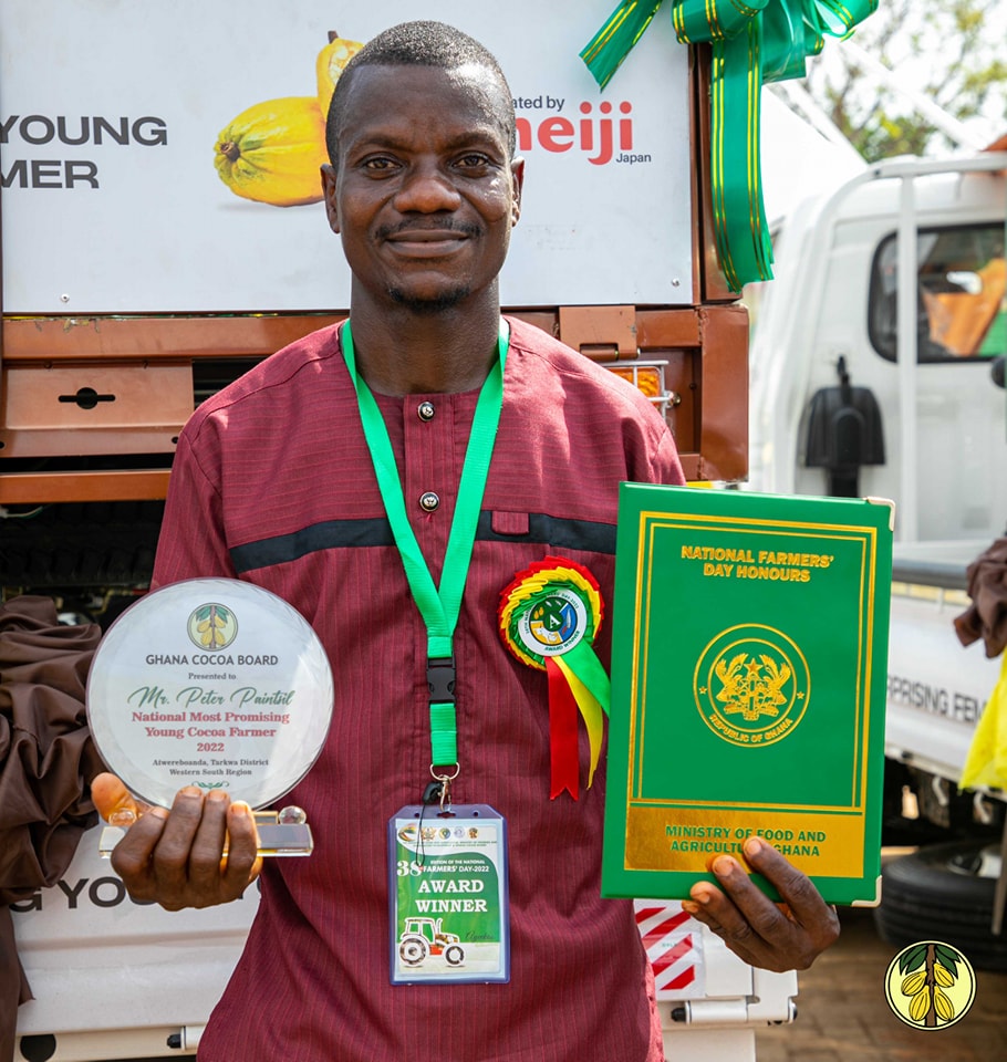 Peter Paintsil - 2022 National Most Promising Young Cocoa Farmer 3