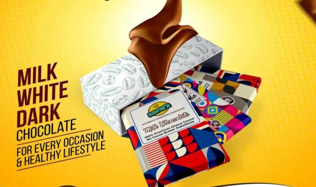 Kamini chocolate, Ghana chocolate, Made in Ghana, Artisanal chocolate, Origin chocolate, Premium Ghana cocoa, Cocoa Post, Akwaaba cocoa, COVAAAGH, Cocoa Value Addition Artisans Association of Ghana, SALL, Santrokofi Akpafu, Likpe, Lolobi, Oti Region,