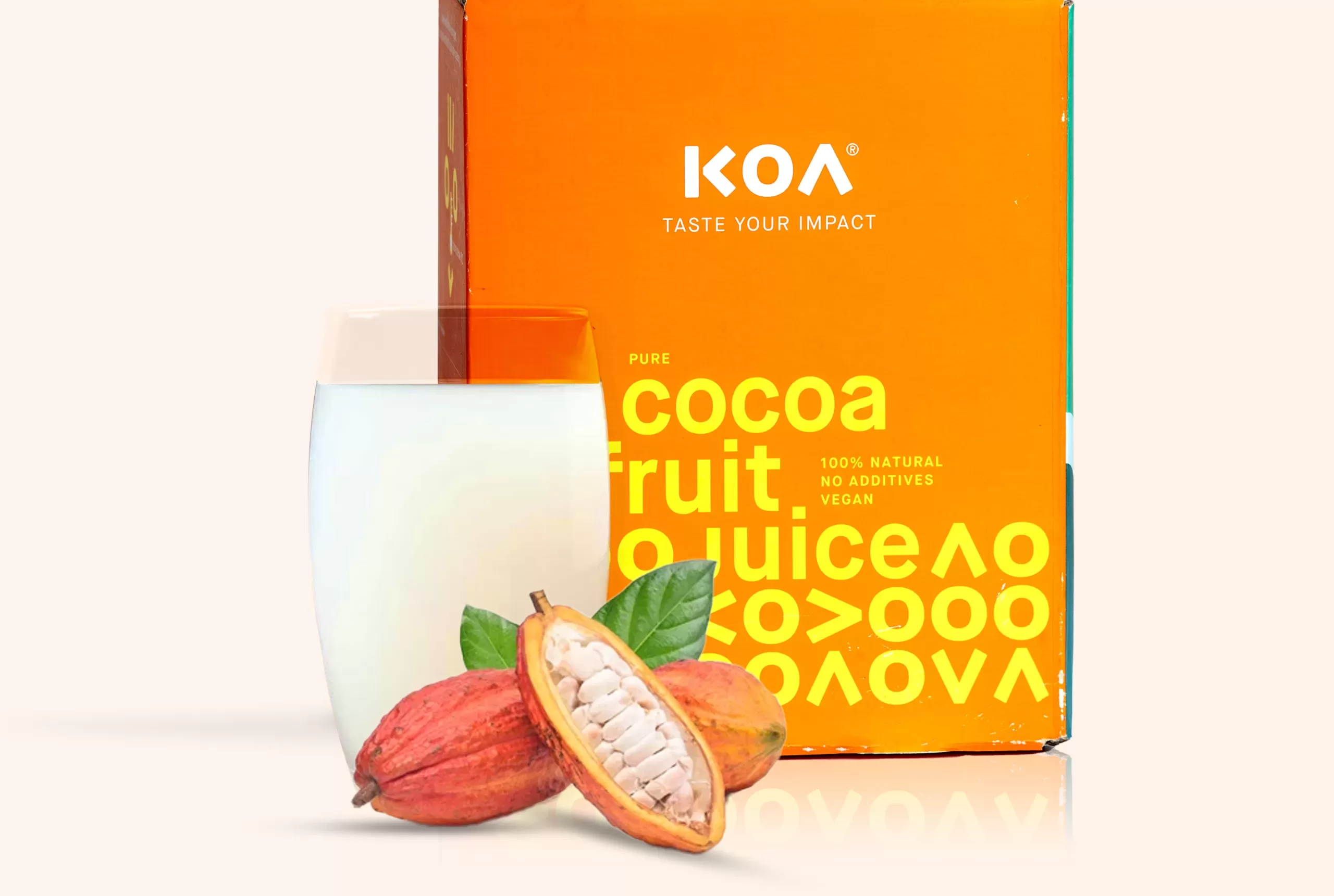 Koa Natural, Koa Impact, Cocoa fruit juice, Ghana, Vale addition,