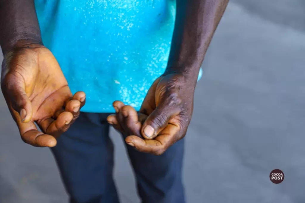 Youth cocoa farmer - Uriah Nkrumah 8