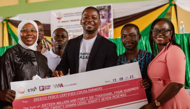 Rainforest Alliance, Cocoa premiums, Sustainability premiums, Cocoa price, Ghana Cocoa Board, Rainforest Alliance Premium, FEDCO, CAA, cocoa abrabopa,