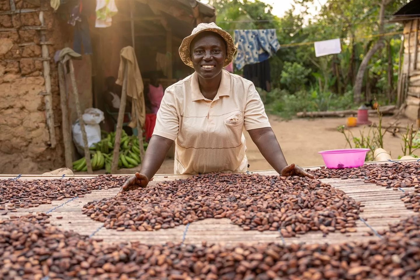 Leticia Yankey, Cocoa farmer, Female cocoa farmer, Cocoa Mmaa, Oxfam Novib, Valentine's Day, World Chocolate Day, Europe, Netherlands, Living income,