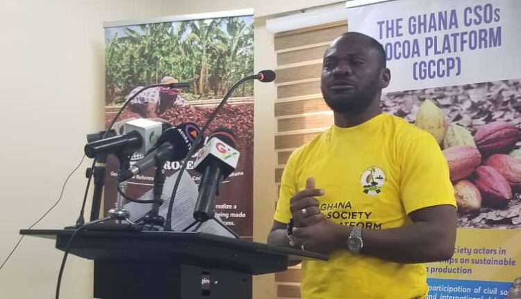 GCCP, Ghana Cocoa Civil-society Platform, Cocobod, Cocoa price, Farmgate, Cocoa farmers,